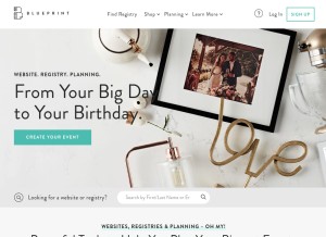 How blueprintregistry.com looks like on a tablet such as an iPad.