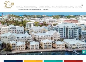 How bma.bm looks like on a tablet such as an iPad.