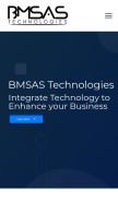 How bmsastech.com looks like on a mobile device such as an iPhone.