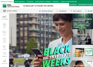 How bnl.it looks like on a tablet such as an iPad.