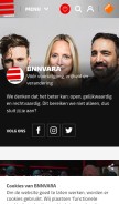 How bnnvara.nl looks like on a mobile device such as an iPhone.