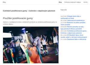 How boardcentrum.sk looks like on a tablet such as an iPad.