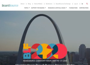 How boardsource.org looks like on a tablet such as an iPad.