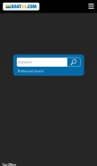 How boat24.com looks like on a mobile device such as an iPhone.