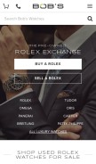 How bobswatches.com looks like on a mobile device such as an iPhone.