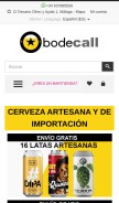 How bodecall.com looks like on a mobile device such as an iPhone.