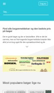 How bog.nu looks like on a mobile device such as an iPhone.