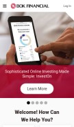 How bokfinancial.com looks like on a mobile device such as an iPhone.