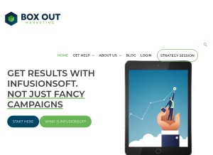 How bom.bz looks like on a tablet such as an iPad.