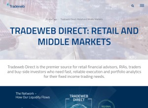 How bonddesk.com looks like on a tablet such as an iPad.