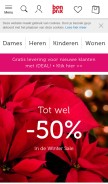 How bonprix.nl looks like on a mobile device such as an iPhone.