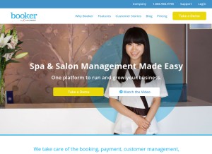 How booker.com looks like on a tablet such as an iPad.