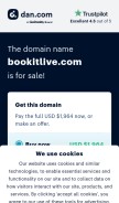 How bookitlive.com looks like on a mobile device such as an iPhone.