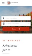 How boscolo.com looks like on a mobile device such as an iPhone.