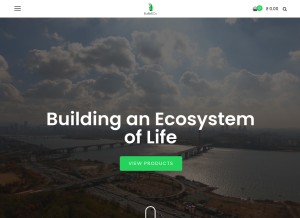 How bottlenco.com looks like on a tablet such as an iPad.