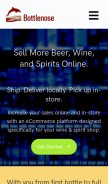 How bottlenose.wine looks like on a mobile device such as an iPhone.
