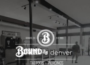 How boundbydesign.com looks like on a tablet such as an iPad.