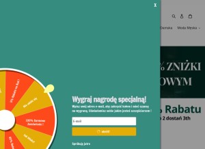 How boutiqwie.com looks like on a tablet such as an iPad.
