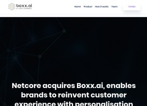 How boxx.ai looks like on a tablet such as an iPad.