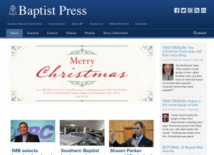 How bpnews.net looks like on a tablet such as an iPad.