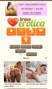 How bravoerotica.com looks like on a mobile device such as an iPhone.
