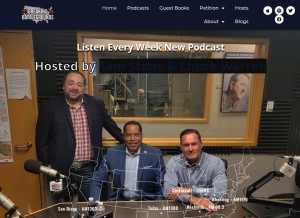 How breakingbattlegrounds.vote looks like on a tablet such as an iPad.