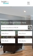 How brightmlshomes.com looks like on a mobile device such as an iPhone.