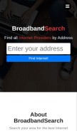 How broadbandsearch.net looks like on a mobile device such as an iPhone.