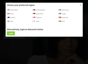 How broadbean.com looks like on a tablet such as an iPad.