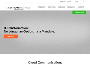 How broadviewnet.com looks like on a tablet such as an iPad.