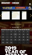 How broadwayinchicago.com looks like on a mobile device such as an iPhone.