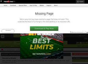 How btfodds.com looks like on a tablet such as an iPad.