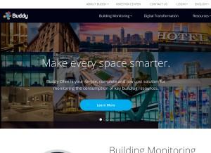 How buddy.com looks like on a tablet such as an iPad.