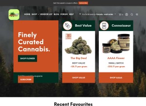 How budmail.com looks like on a tablet such as an iPad.