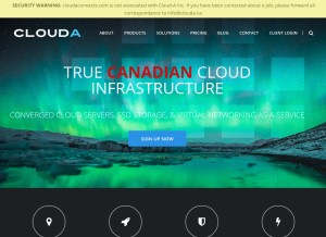 How bulkstorage.ca looks like on a tablet such as an iPad.