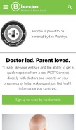 How bundoo.com looks like on a mobile device such as an iPhone.