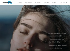 How burdamedia.pl looks like on a tablet such as an iPad.