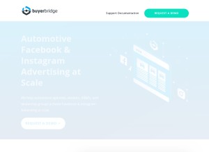 How buyerbridge.io looks like on a tablet such as an iPad.