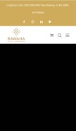 How buyrawaha.com looks like on a mobile device such as an iPhone.
