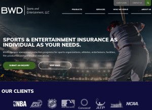 How bwd.us looks like on a tablet such as an iPad.