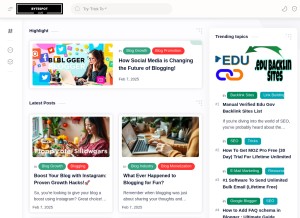 How bytespot.live looks like on a tablet such as an iPad.