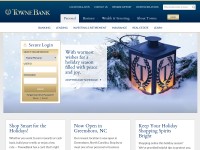 Desktop screenshot for townebank.com