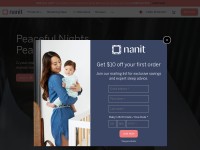 Desktop screenshot for nanit.com
