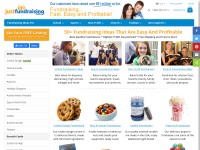 Desktop screenshot for justfundraising.com