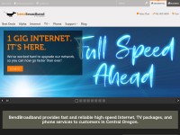 Desktop screenshot for bendbroadband.com