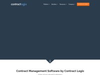 Desktop screenshot for contractlogix.com