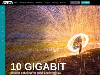 Desktop screenshot for adtran.com