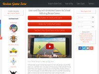 Desktop screenshot for reviewgamezone.com