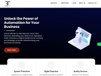 Screenshot of ramamtech.com