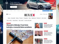 Desktop screenshot for reflex.cz